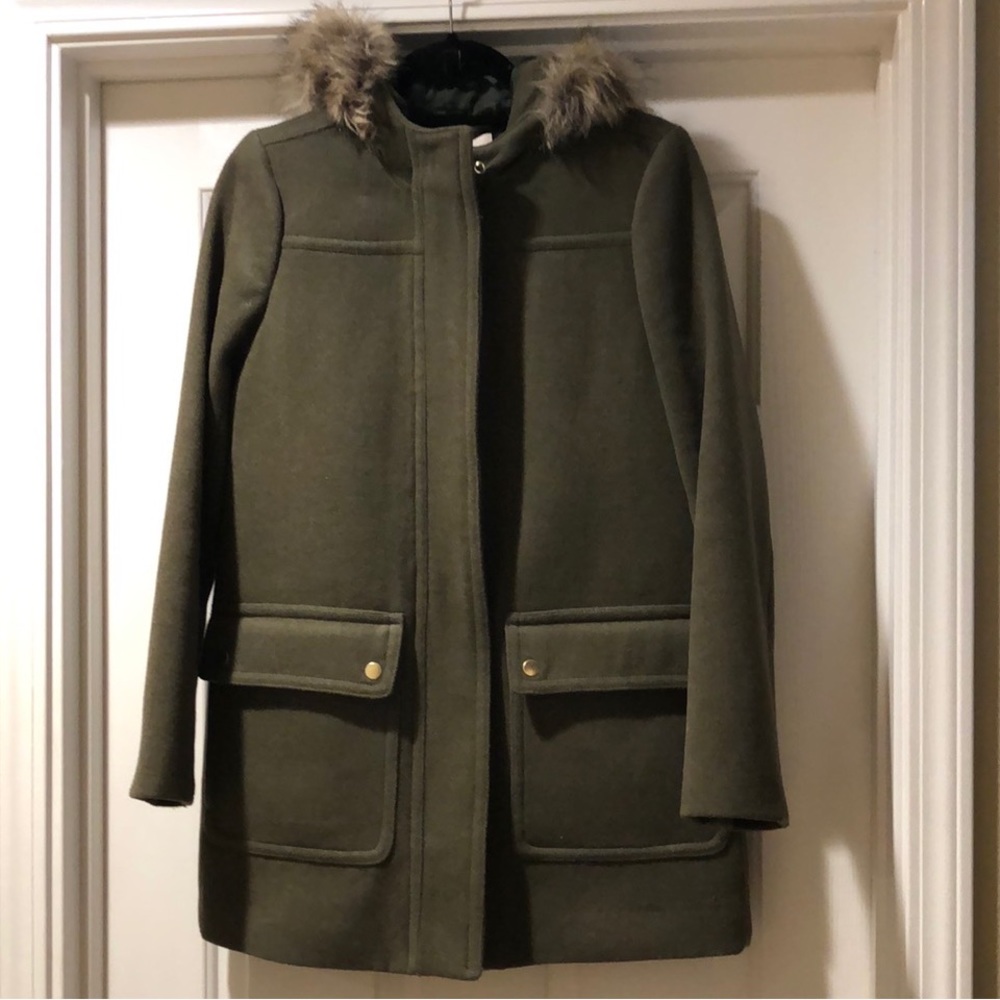 J Crew wool coat
